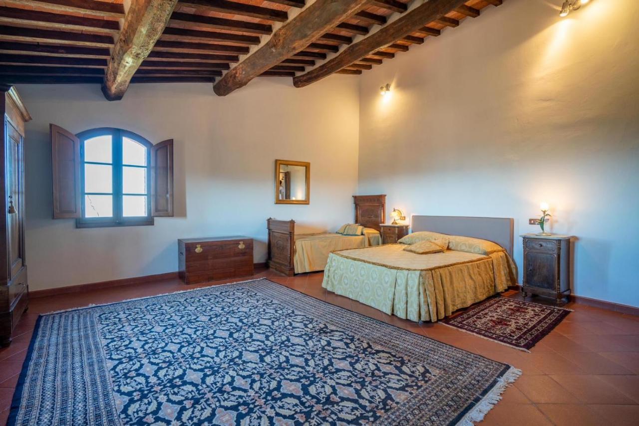 Il Casone Apartment Montisi Bagian luar foto