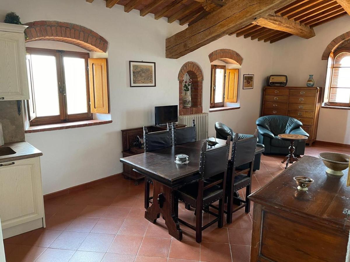 Il Casone Apartment Montisi Bagian luar foto