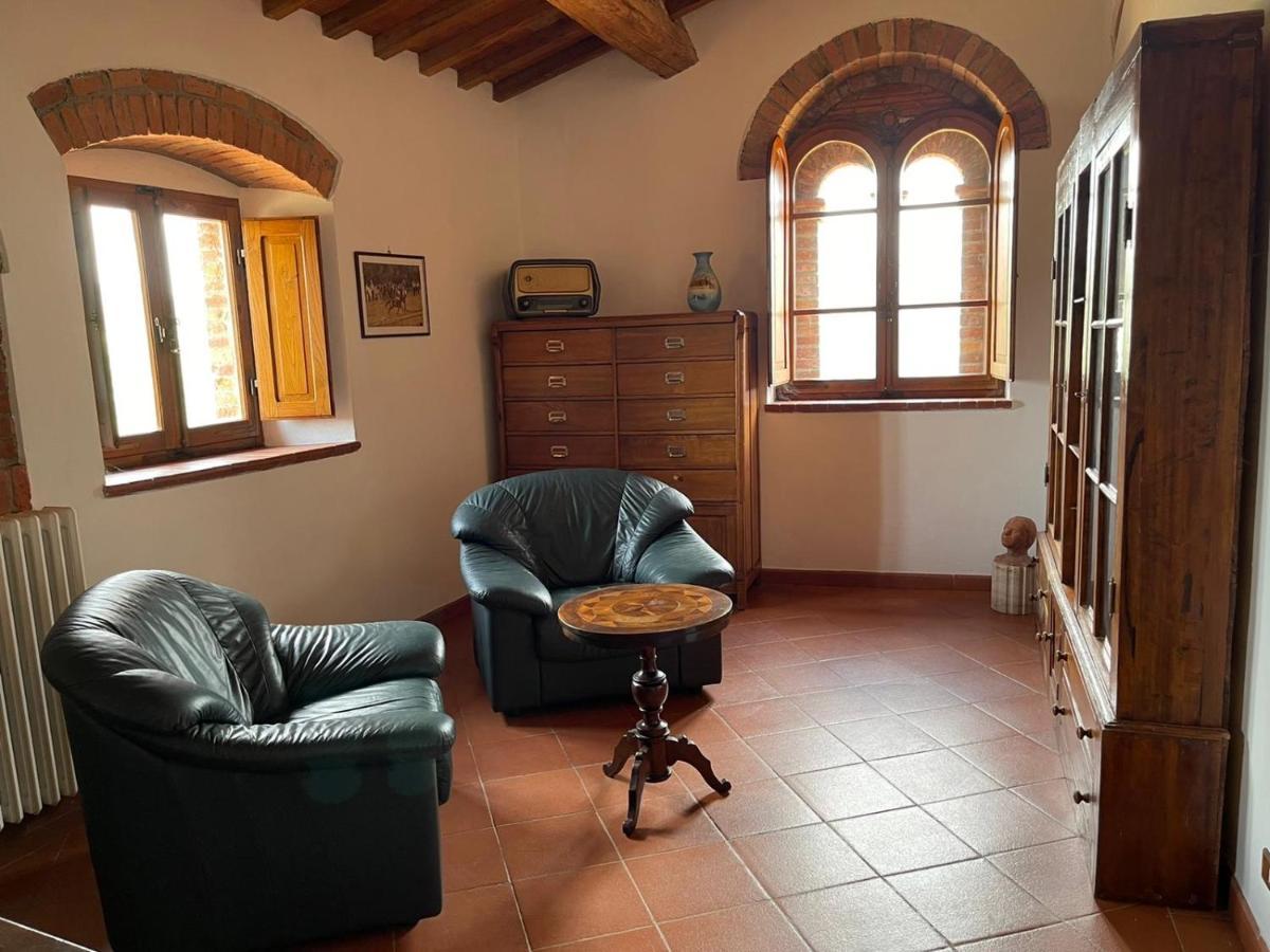 Il Casone Apartment Montisi Bagian luar foto